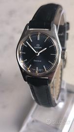 Omega geneve Lady meccanico manuale blu dial 