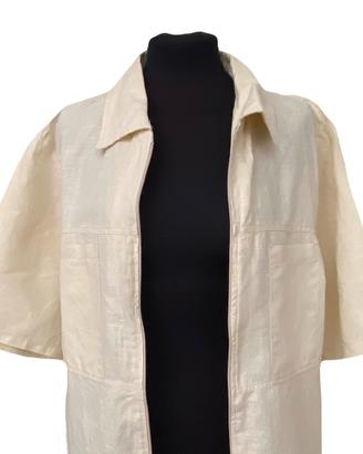 Camicia blazer lino cotone unisex giacca