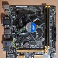 Scheda Madre ASUS H81M Plus +CPU i7+RAM