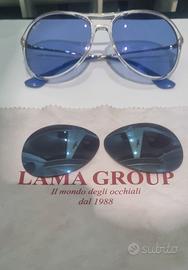 Lenti Rayban azzurre 