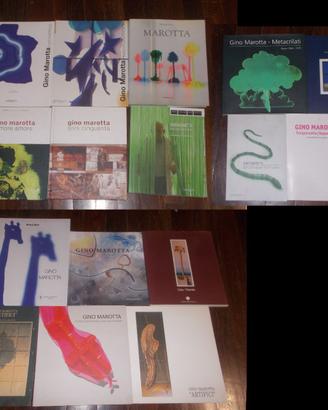 LOTTO 16 CATALOGHI DI GINO MAROTTA 1983-2012 RARI