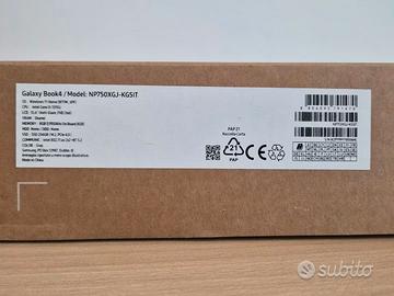 Samsung Galaxy Book4 15.6 Core i3 RAM 8GB 256GB SS