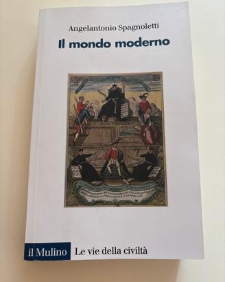 Libro universitario Il mondo moderno, Spagnoletti