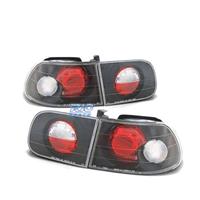 FARI POSTERIORI PER HONDA CIVIC 91-95 3D NERO LOOK