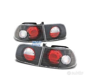 FARI POSTERIORI PER HONDA CIVIC 91-95 3D NERO LOOK