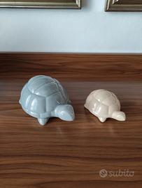 Coppia tartarughe ceramica Fontebasso Tognana 