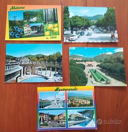 Cartoline Abetone, Montecatini e Montevarchi 