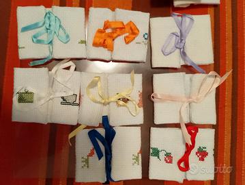 porta tovaglioli e sacchettini per cassetti ricama