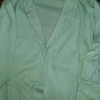 VESTAGLIA donna BUFRI taglia 52 verde Italy NEW