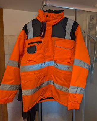 Giacca Parka Lindos Alta Visibilità Rossini M