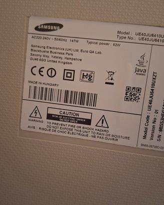 tv samsung eu40ju6410