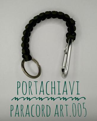 Portachiavi Paracord intrecciato Art.5-6