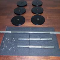 BILANCERE MANUBRI  DISCHI PALESTRA 