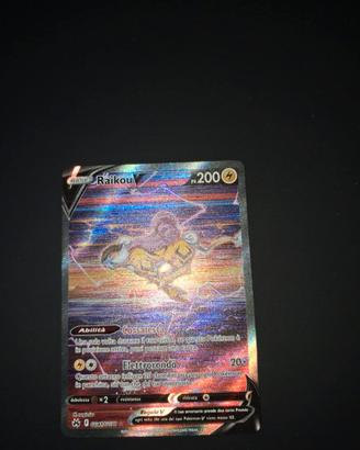 Carta pokèmon raikou zenit regale