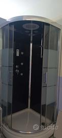 Cabina doccia idromassaggio multifunzione semicirc