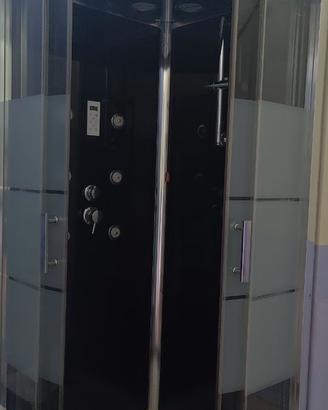 Cabina doccia idromassaggio multifunzione semicirc