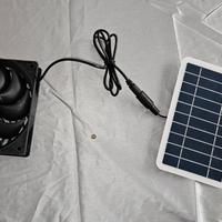 Ventola con pannello fotovoltaico