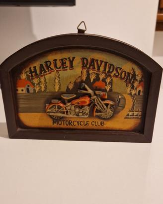 Harley Davidson quadretto vintage