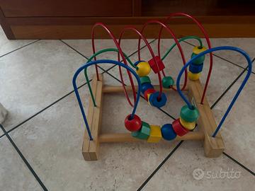Gioco bimbo legno