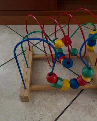 Gioco bimbo legno