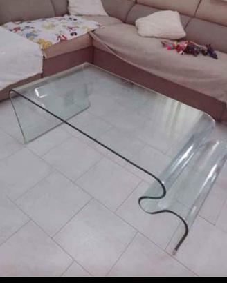 Tavolino in vetro temperato 