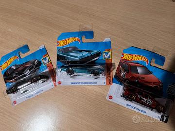 hot wheels pontiac firebird, aztek, ford cougar