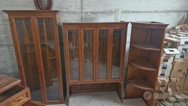 Mobili salotto in legno massello