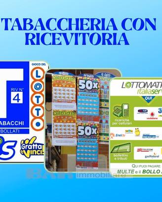 Rif. BOT502/25 - TABACCHERIA con ricevitoria