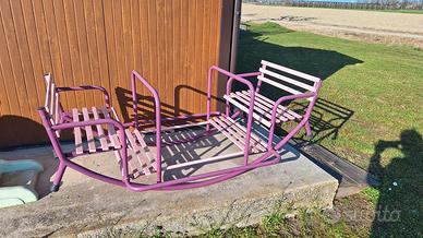 Dondolo smaltato per bambini