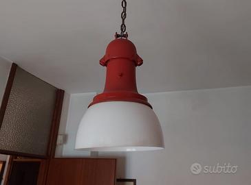 lampadario stile industriale 
