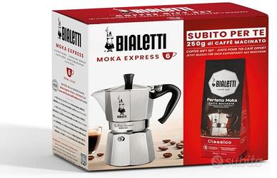 Caffettiera Moka Express 6 Tazze, più Una Confezio