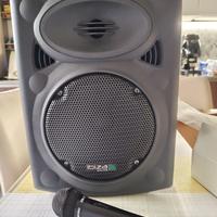 Cassa portatile karaoke+ 2 microfoni