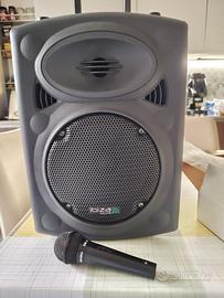 Cassa portatile karaoke+ 2 microfoni