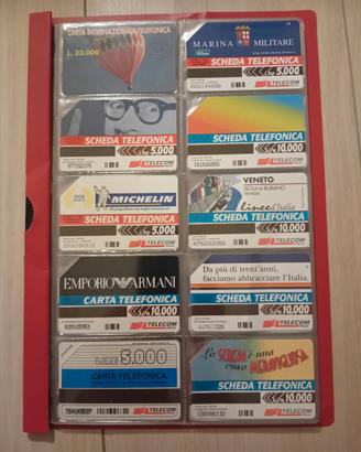 collezione schede telefoniche