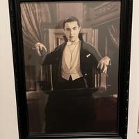 Cornice barocca gotica goth bela lugosi quadro