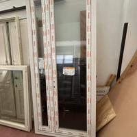 Porta in pvc con serratura