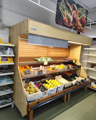 Espositore frutta e verdura refrigerato