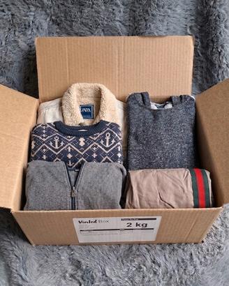 Box 2 kg Maglioni e giacche da Uomo Zara, Jack