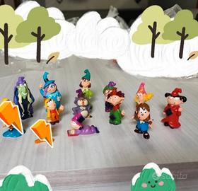 I magicanti Kinder Ferrero  2003. Set 13 pezzi.
