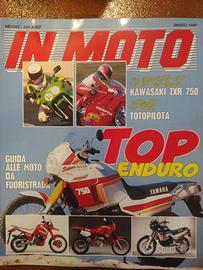  rivista IN MOTO numero 3 del 1989