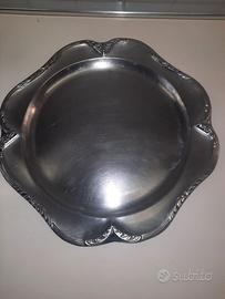 Piatto acciaio tondo