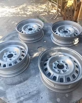 Cerchi 13 Fiat canale rovesciato