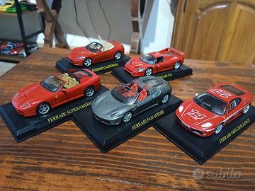 Lotto modellini Ferrari 1/43