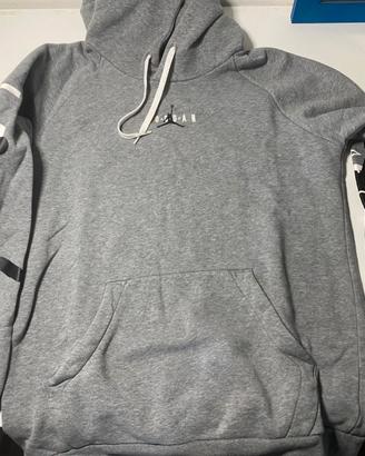 Felpa grigia con cappuccio AIR JORDAN