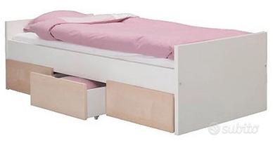 2 letti contenitore Ikea Brekke