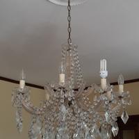 Lampadario classico cristallo