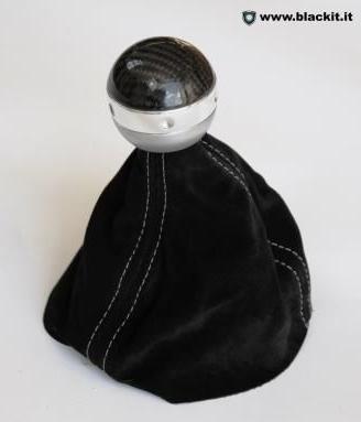 Pomello in fibra di carbonio per Fiat 500