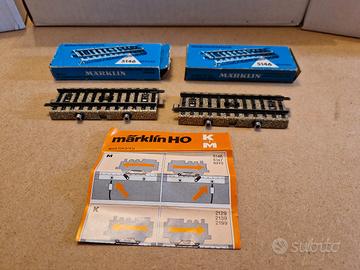Marklin H0 Due Binari Di Commutazione 5146 Rif Be 