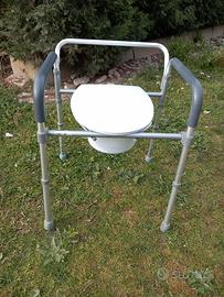 Sedia wc per anziani
