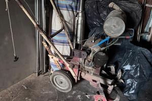 Motozappa vintage antico